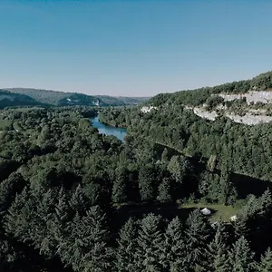  Campo de lujo Lodg'Ing Nature Camp Dordogne
